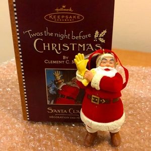 Hallmark MIB  2001 holiday ornament